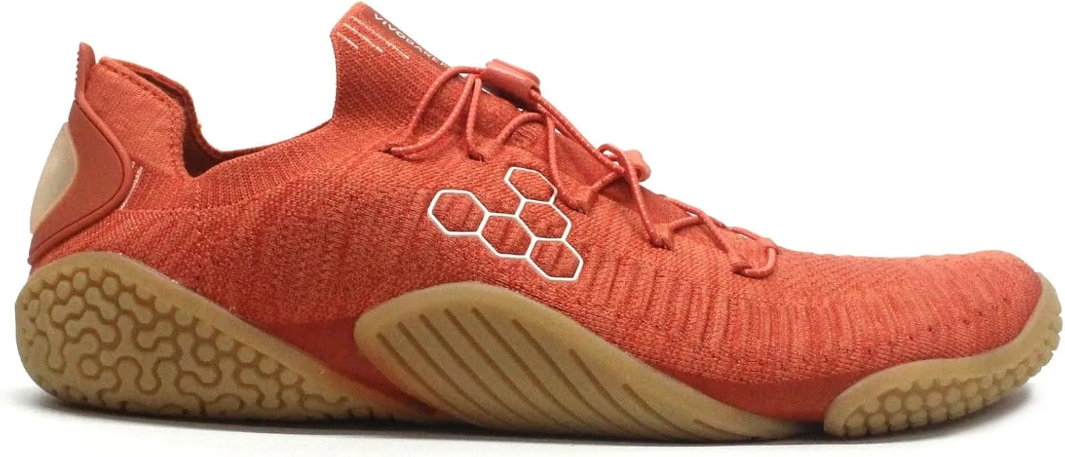 Vivobarefoot Mens M Flex Textile Synthetic Terracotta Trainers 10 US