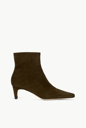 WALLY ANKLE BOOT | TRUFFLE SUEDE mesh construction