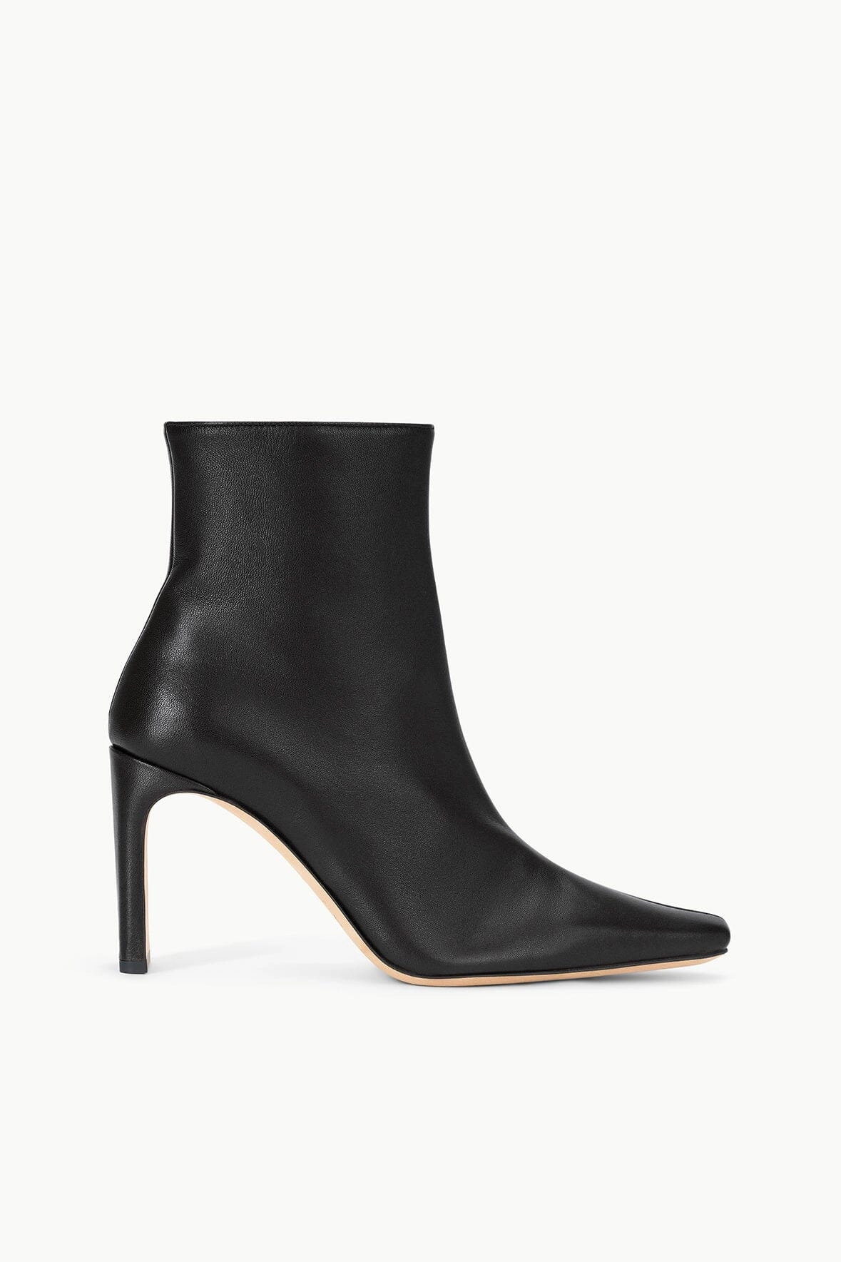 WALLY ANKLE HIGH HEEL BOOT | BLACK Feather Light Cold Weather