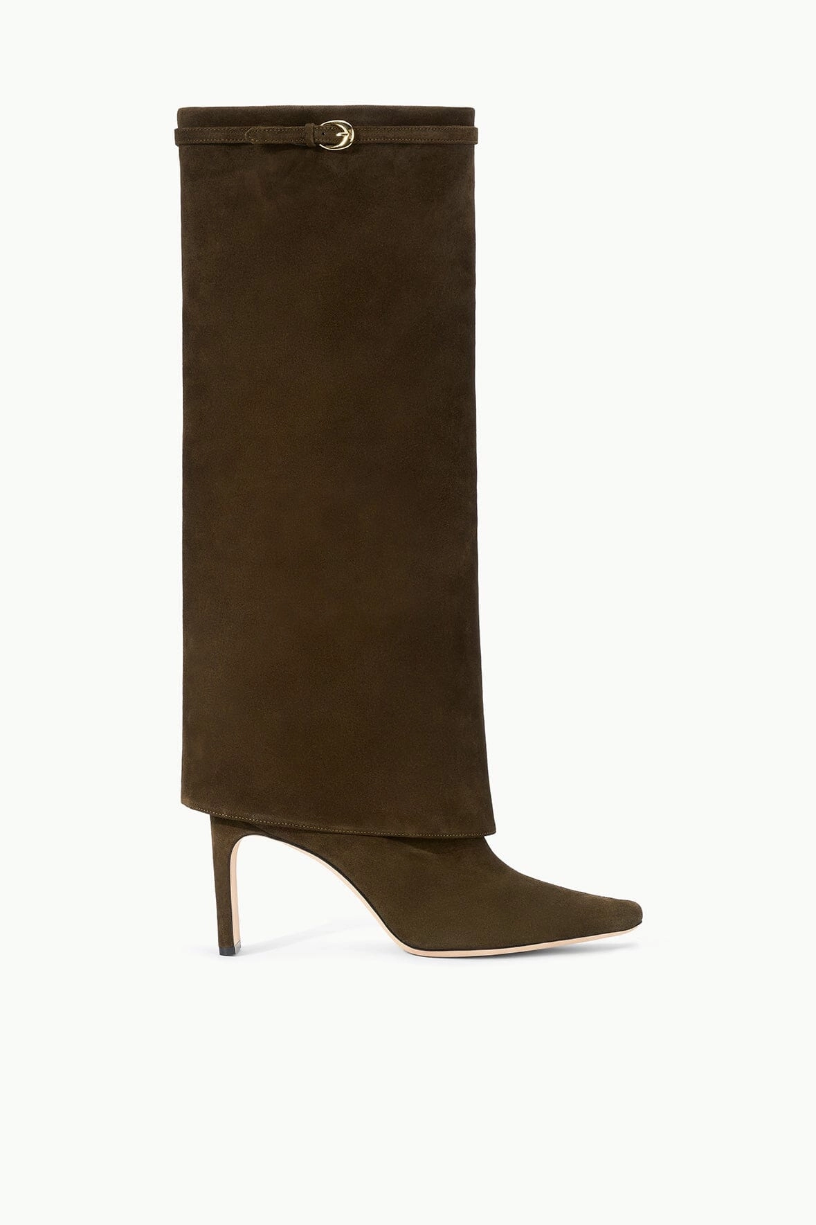 WALLY FOLDOVER HIGH HEEL BOOT | TRUFFLE Stride Easy Pilates Cool