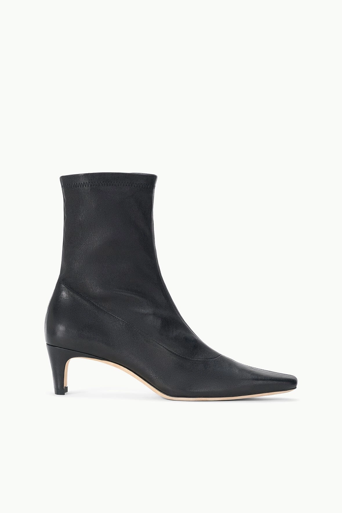 WALLY SOCK ANKLE BOOT | BLACK Baby Soft Microfiber Lining
