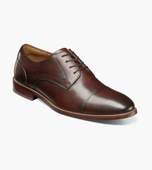 Water resistant coating Rucci Cap Toe Oxford-Brown | Florsheim running - style Rucci Cap Toe Oxford-Brown | Florsheim