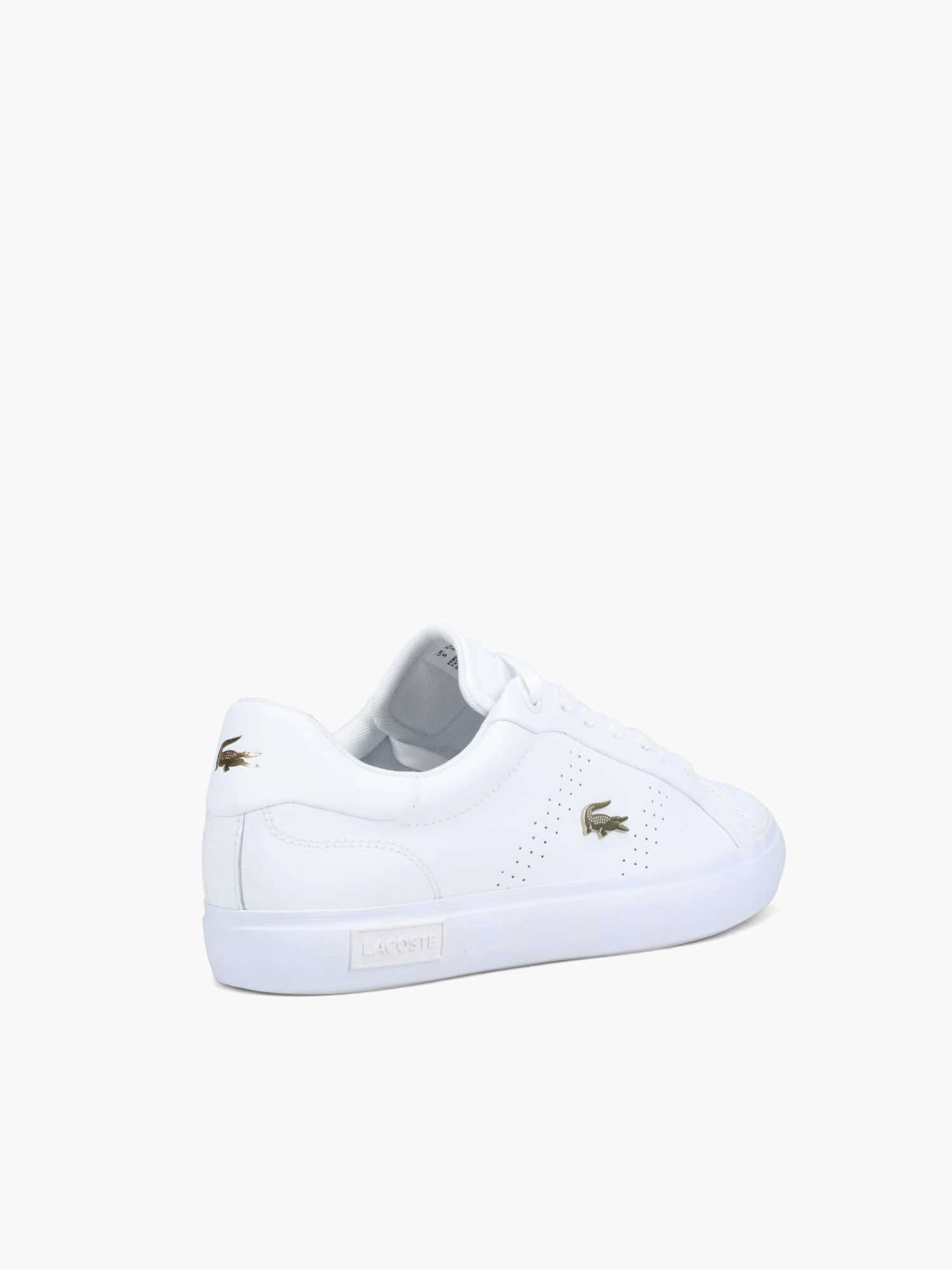 Powercourt 2.0 White Gold leather Fast Comfort Support frame
