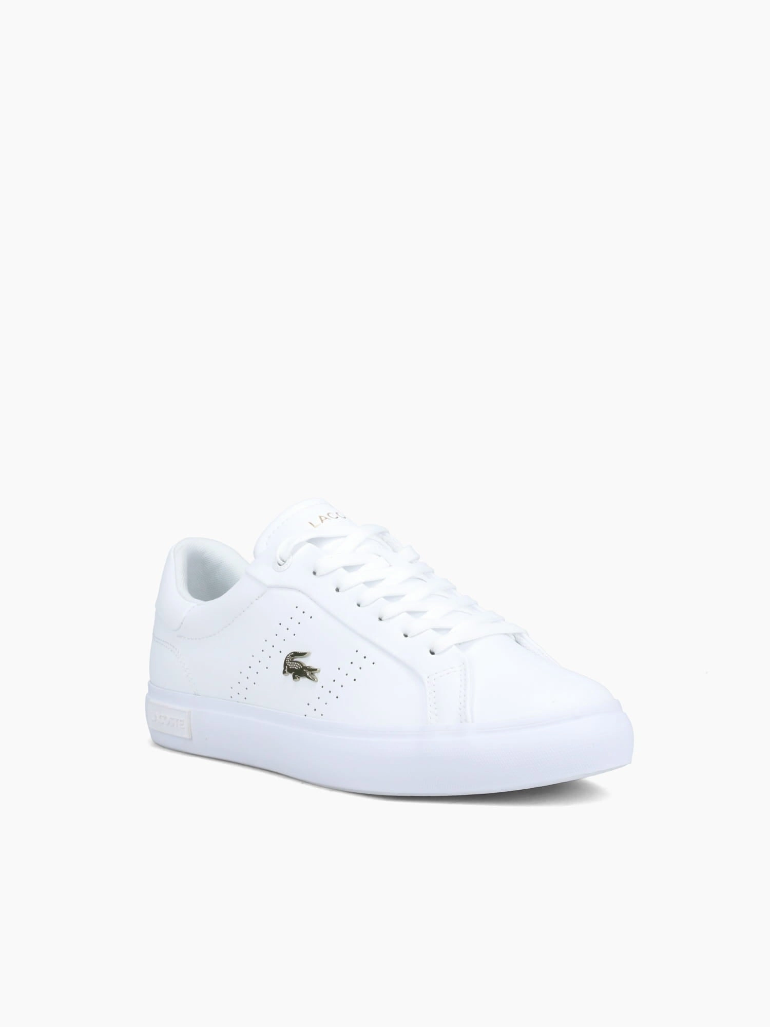 Powercourt 2.0 White Gold leather Long Step