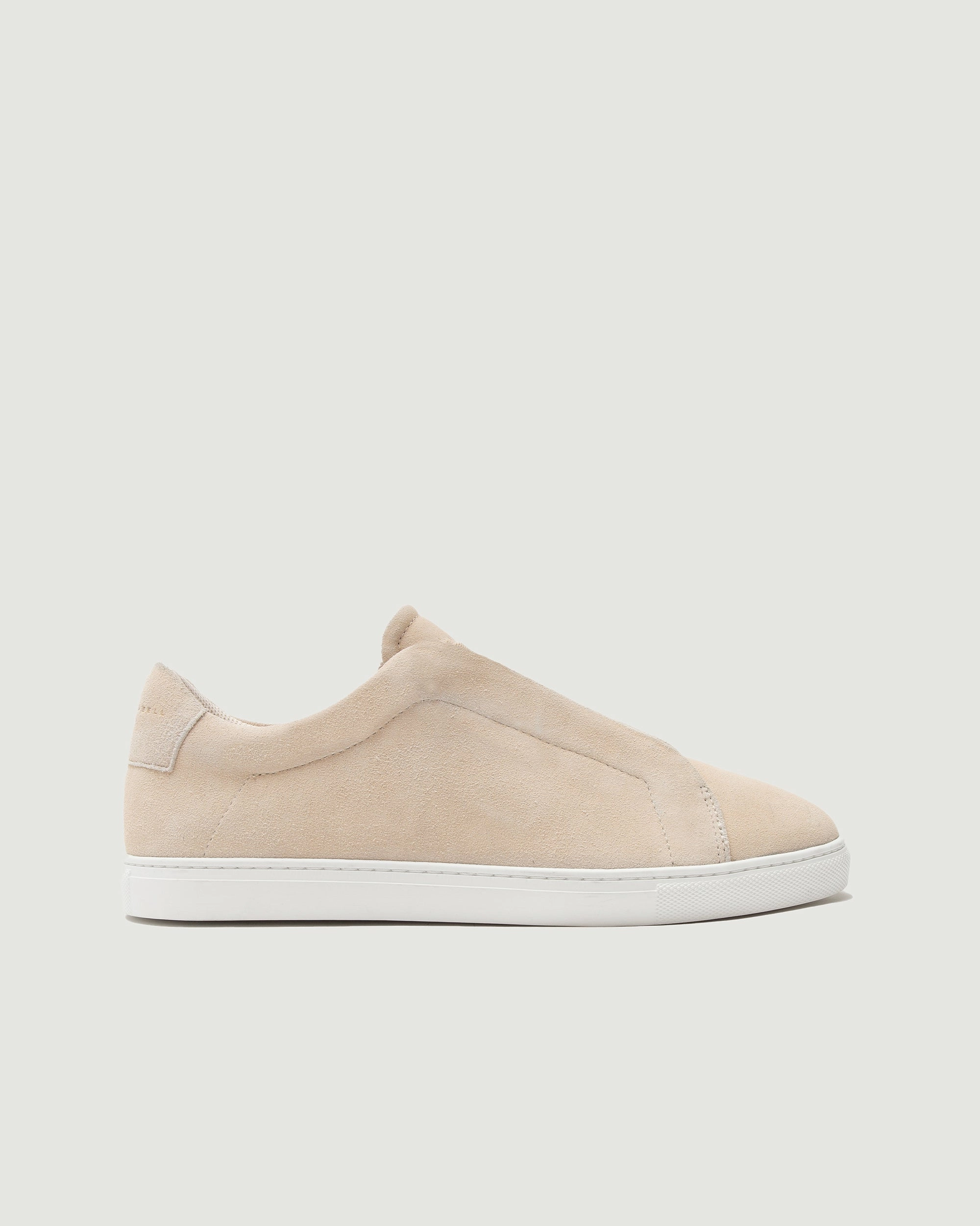 Shock Diffusing Midsole Low 1 Laceless | Sand Suede