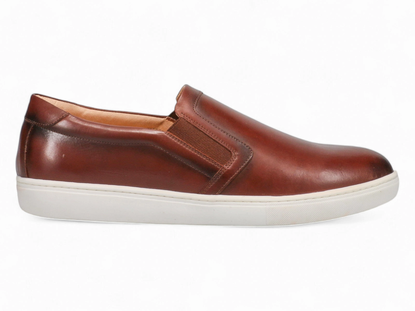 Brand Pop Streetwear Style Michael Ellis Bailey Slip-On Sneaker Tobacco