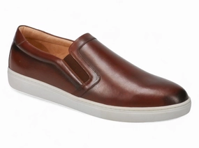 Wear resistant Michael Ellis Bailey Slip-On Sneaker Tobacco City Mood Michael Ellis Bailey Slip-On Sneaker Tobacco