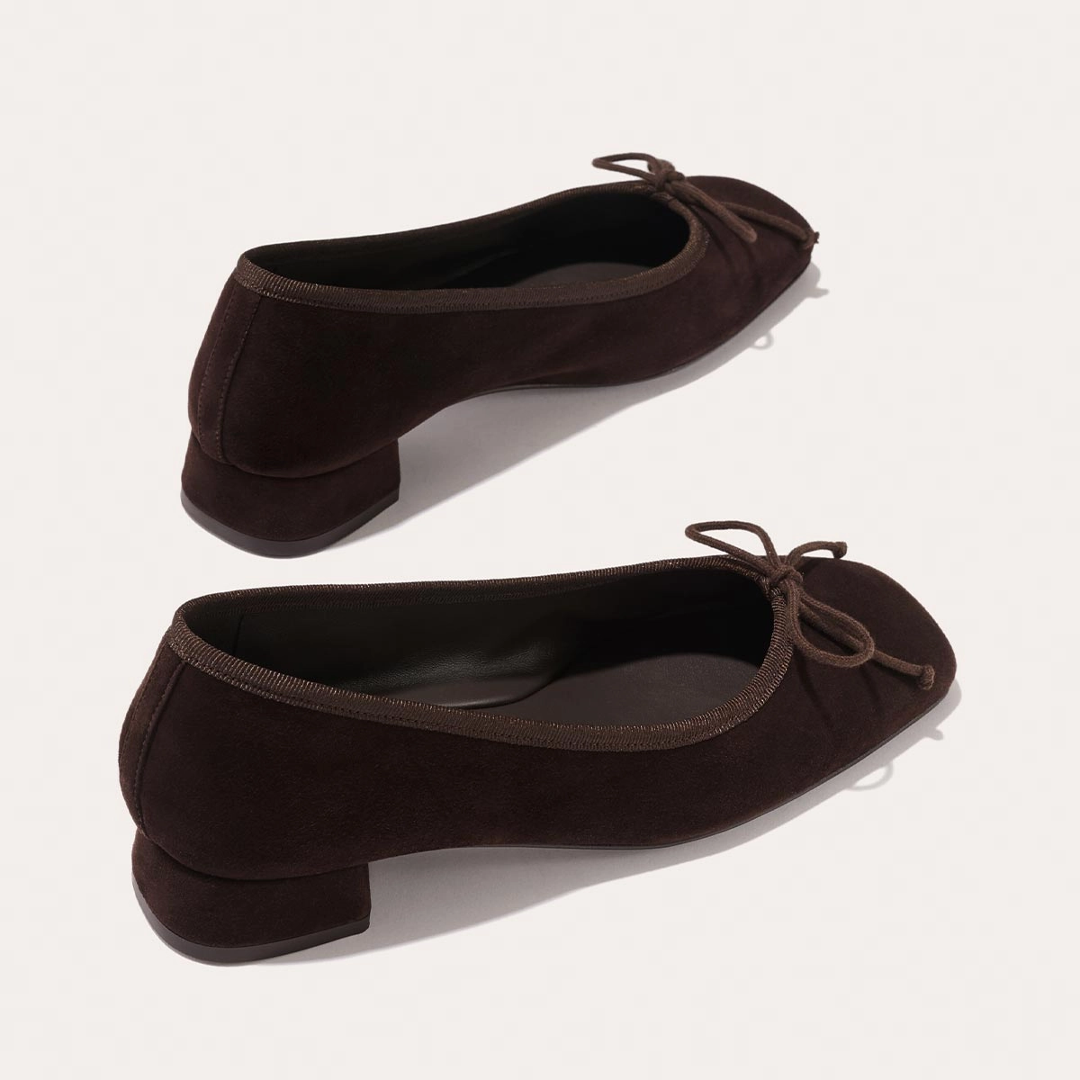 The Ada - Espresso Suede Court Rich Tone