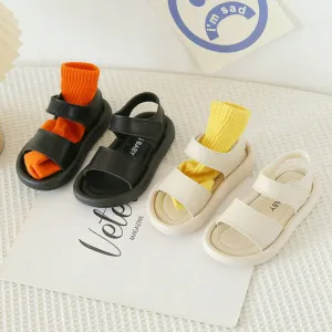 Wholesale Kids Soft Sandals Synthetic Leather Baby Supplies