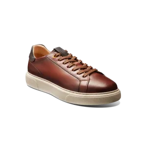 Wide - heel Men's Sunset Sneaker 2.0-Antique Brown Leather | Samuel Hubbard Men's Sunset Sneaker 2.0-Antique Brown Leather | Samuel Hubbard cushioning system