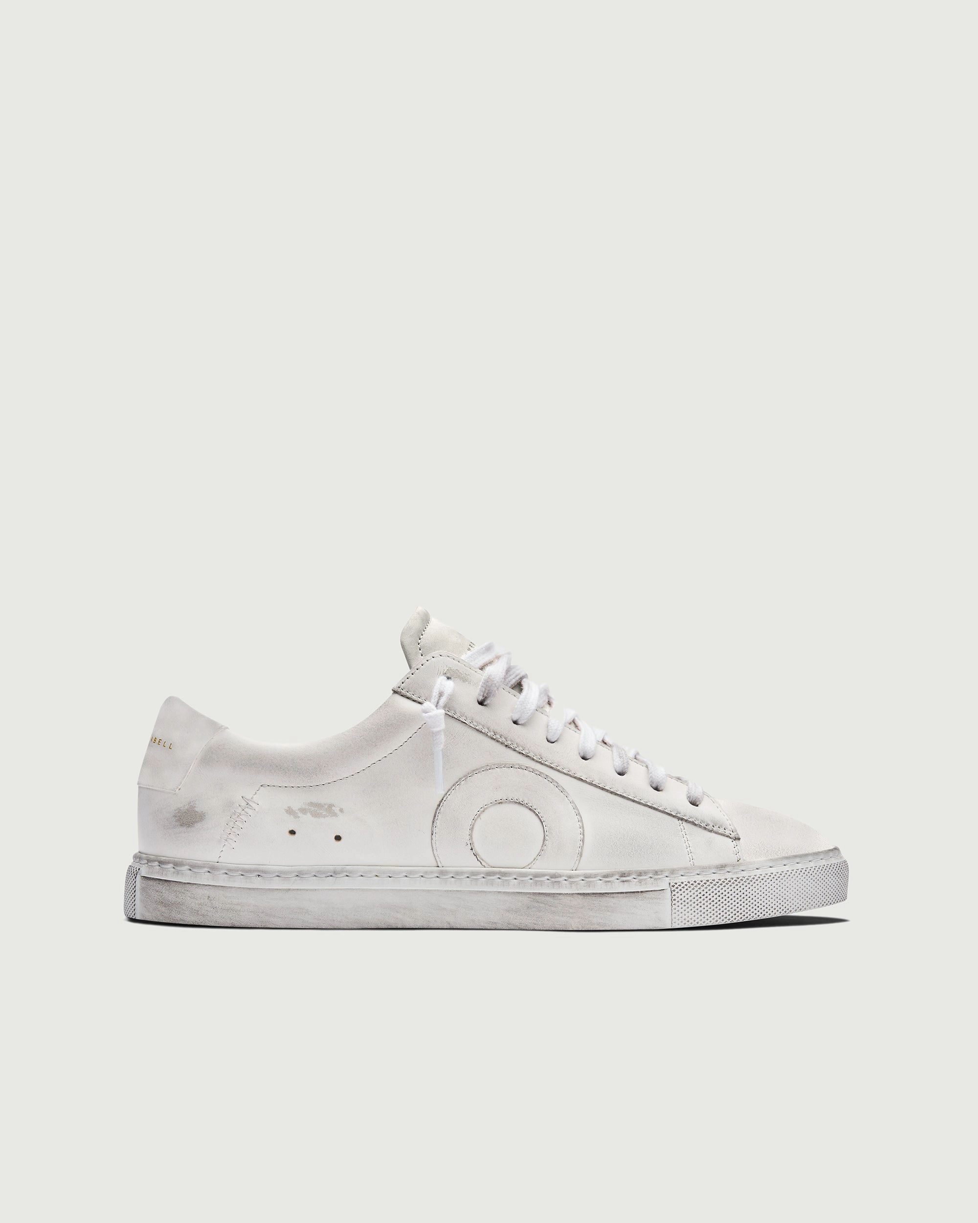 Low 1 | White Wall (Orthopedic) Anti Abrasion Mid Top
