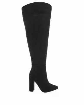 Winter Proof Support MOSCOW CURVE - BLACK SUEDE MOSCOW CURVE - BLACK SUEDE Comfortable Straps Flexibility Design