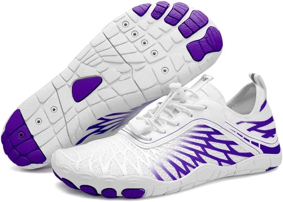 Women Men Wide Waterproof Breathable Hike Shoes Lorax Barefoot Shoes