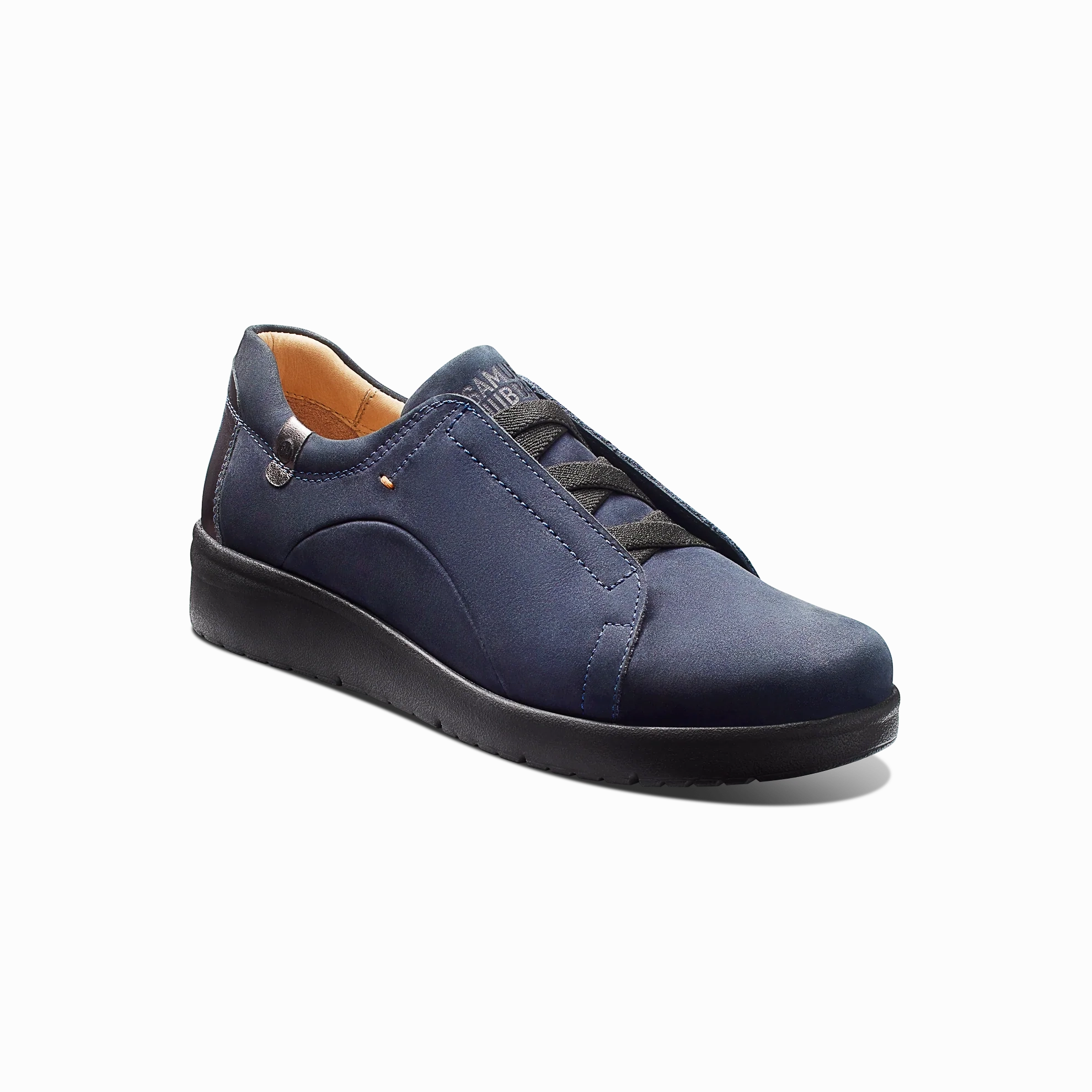 work - appropriate Loose but comfortable Women's Featherlight Marin Gore Lace-Navy Nubuck | Samuel Hubbard