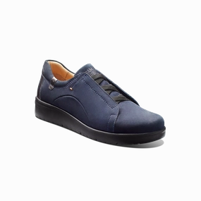 Women's Featherlight Marin Gore Lace-Navy Nubuck | Samuel Hubbard Non   Marking work - appropriate Loose but comfortable Women's Featherlight Marin Gore Lace-Navy Nubuck | Samuel Hubbard