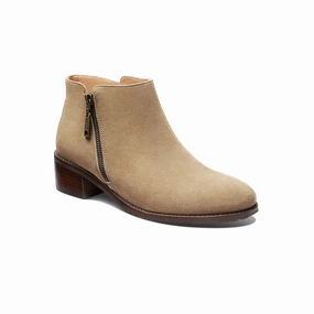 Women's Valencia Ankle Boot-Tan Suede | Samuel Hubbard Neutral - colored footwear Women's Valencia Ankle Boot-Tan Suede | Samuel Hubbard For people who like bright colors
