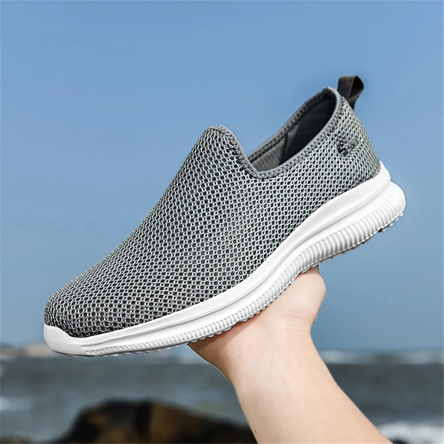Women's Fashion Sneaker Non Slip Work Wide Comfortable Slip Resistant Work Shoes Work Tennis Shoes for Women Slip On Loafer Womens Black Slip On Sneakers
