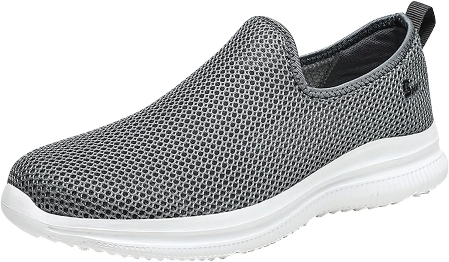 Women's Fashion Sneaker Non Slip Work Wide Comfortable Slip Resistant Work Shoes Work Tennis Shoes for Women Slip On Loafer Womens Black Slip On Sneakers