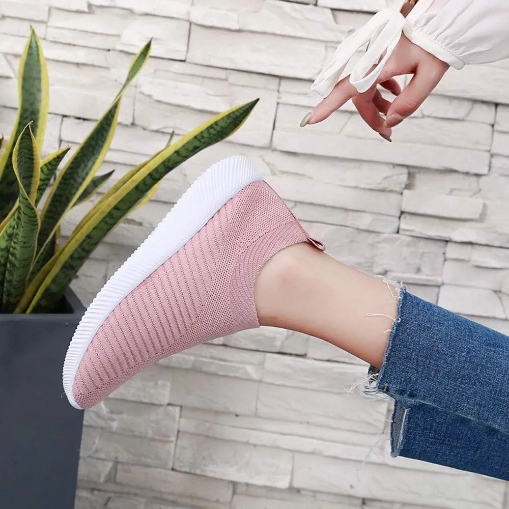 Women's Fashion Sneakers Casual Canvas Low-Top Slip Ons Women's Slip On Comfortable Lightweight Casual Shoes Slip On Loafers Women Women's Black Sneakers