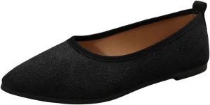 Womens Flats Ballet Flat Shoes Comfortable Slip On Loafers Dressy Work Flats Business Casual Shoes Wide Office Shoes