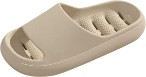Womens Fluff Yeah Slide Slipper Summer Shower Shoes for Women and Men Massage Pool Slides Soft Cushioned Slip Slides