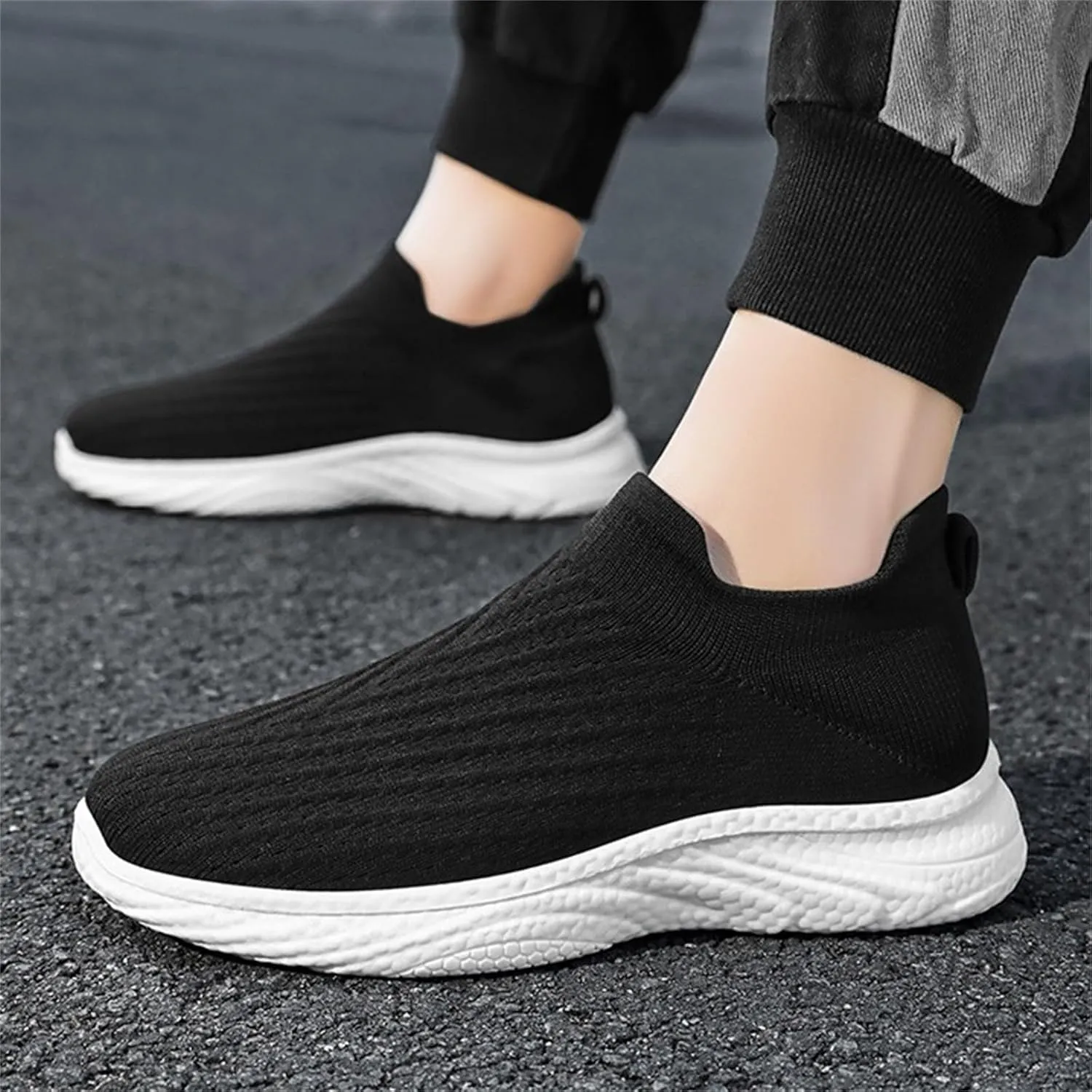 Women's Lace Up Walking Shoes Breathable Lightweight Sport Casual Ladies Girls Fashion Platform Sneakers