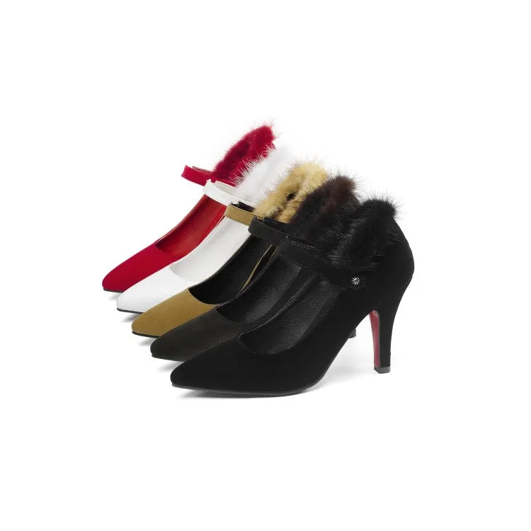 Women's Mary Jane High Heel Pumps