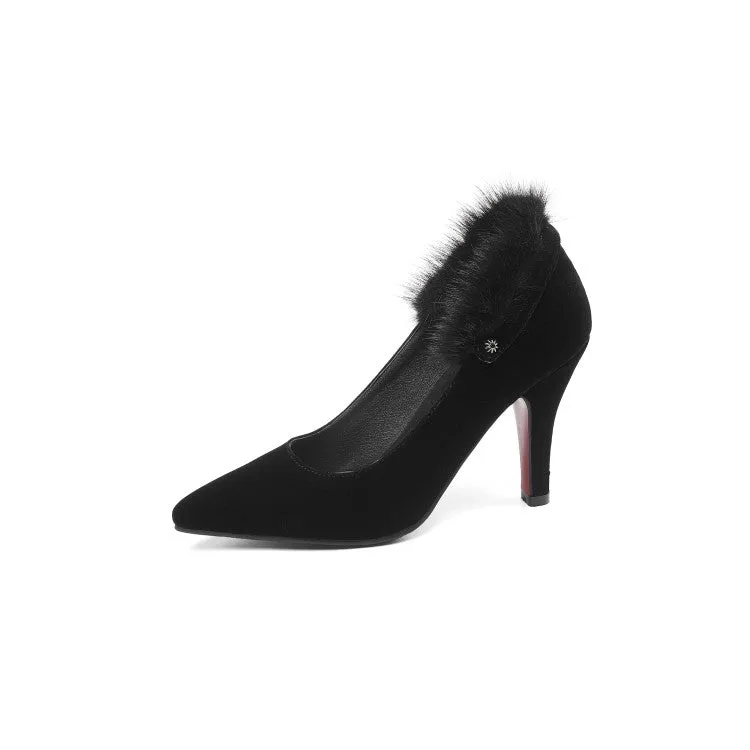 Women's Mary Jane High Heel Pumps