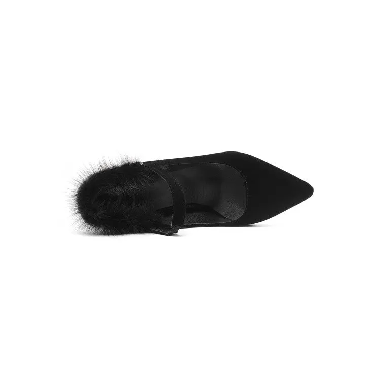 Women's Mary Jane High Heel Pumps