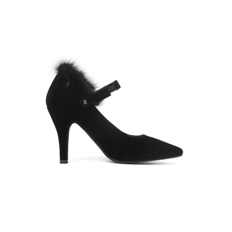 Women's Mary Jane High Heel Pumps