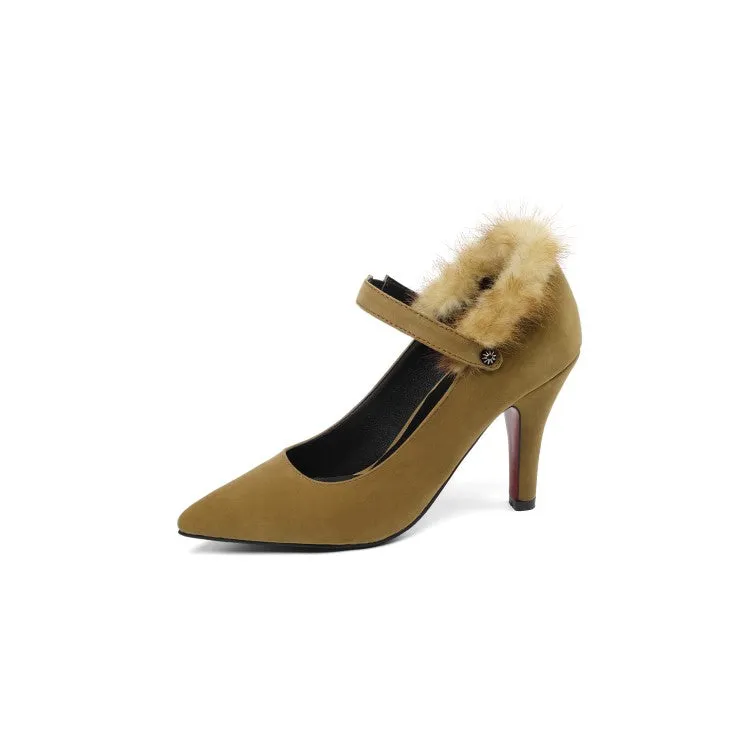Women's Mary Jane High Heel Pumps