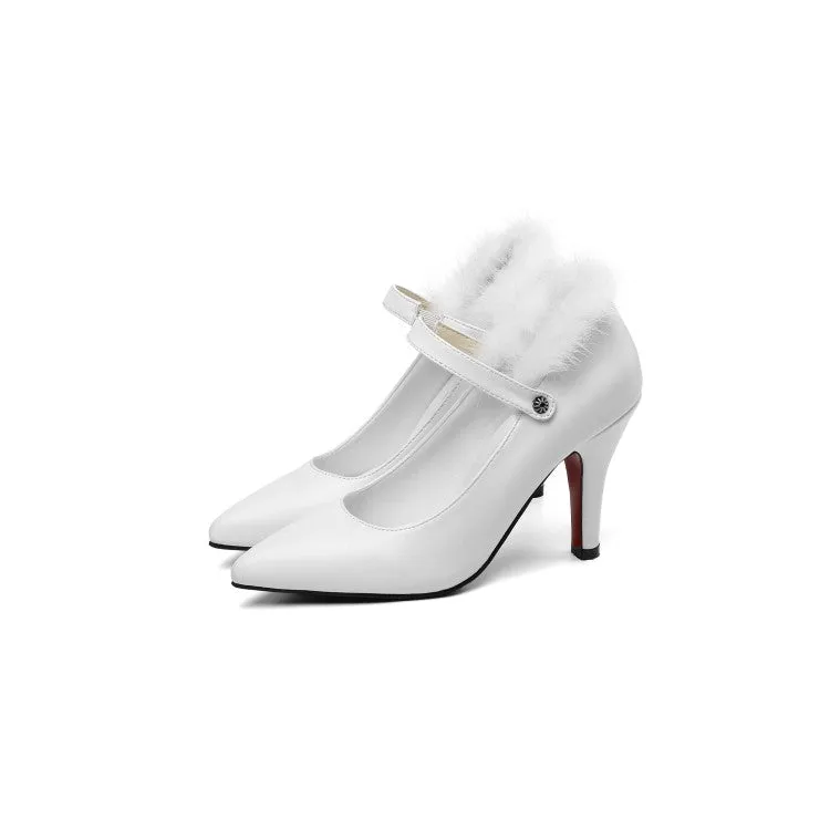 Women's Mary Jane High Heel Pumps