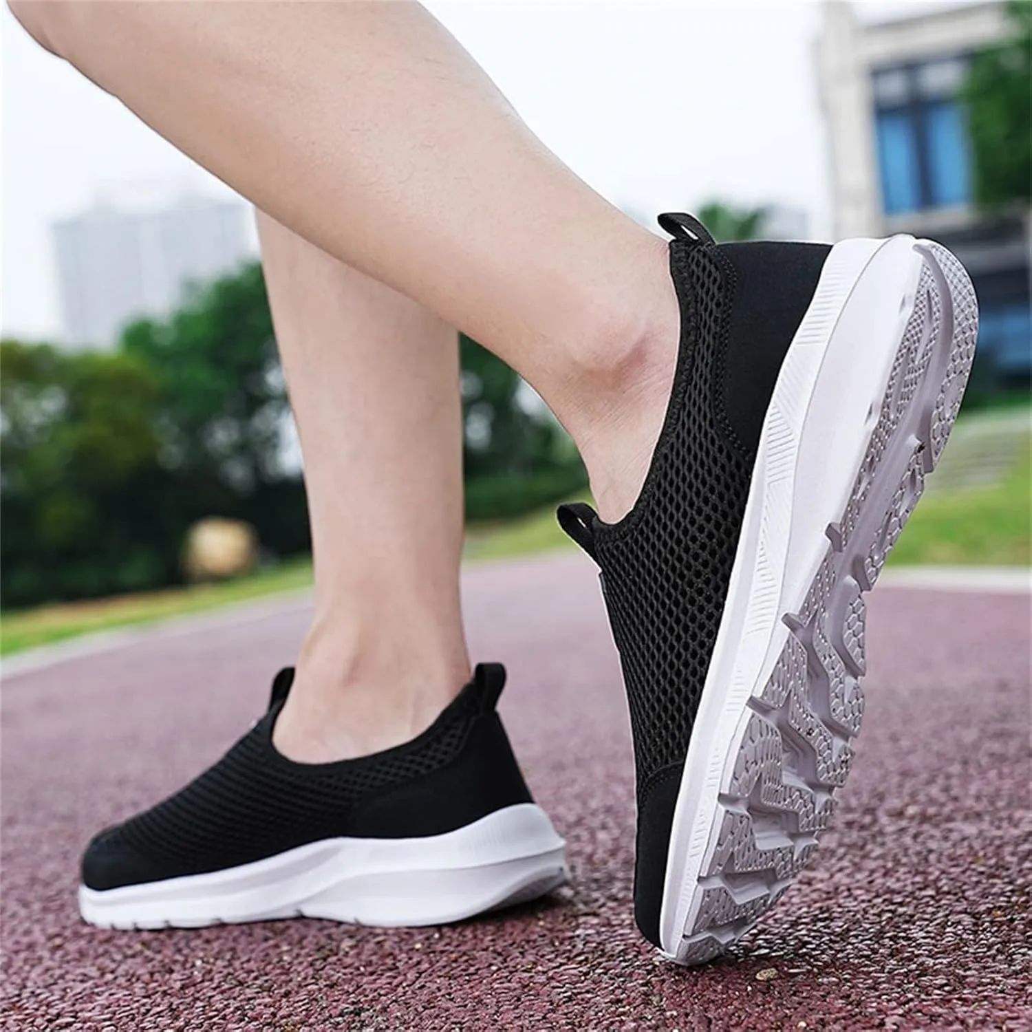 Womens Non Slip Work Shoes Slip On Water Resistant Non Slip Work Shoes Women Sports Women's Casual Shoes Dress Sneakers Black Tennis Shoe Loafers Shoe