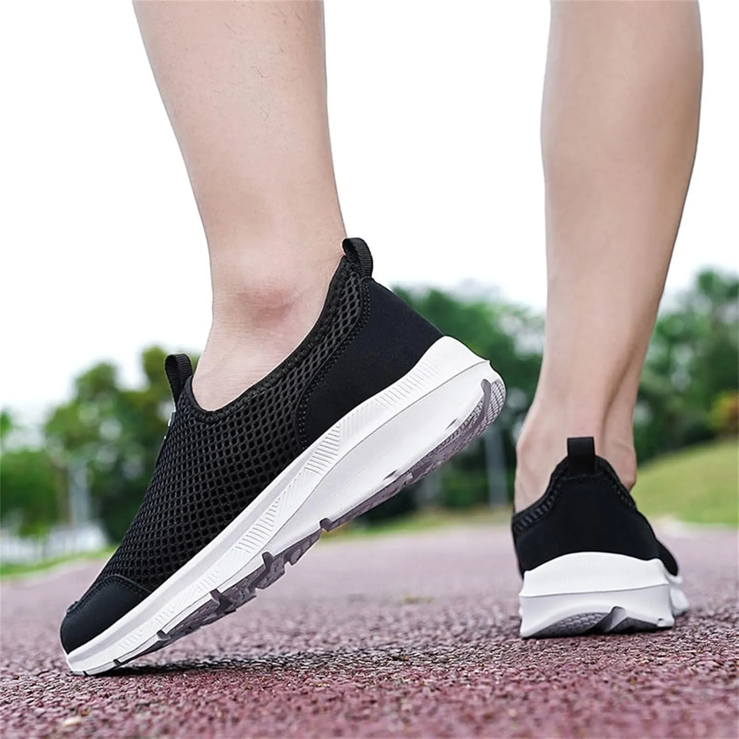 Womens Non Slip Work Shoes Slip On Water Resistant Non Slip Work Shoes Women Sports Women's Casual Shoes Dress Sneakers Black Tennis Shoe Loafers Shoe