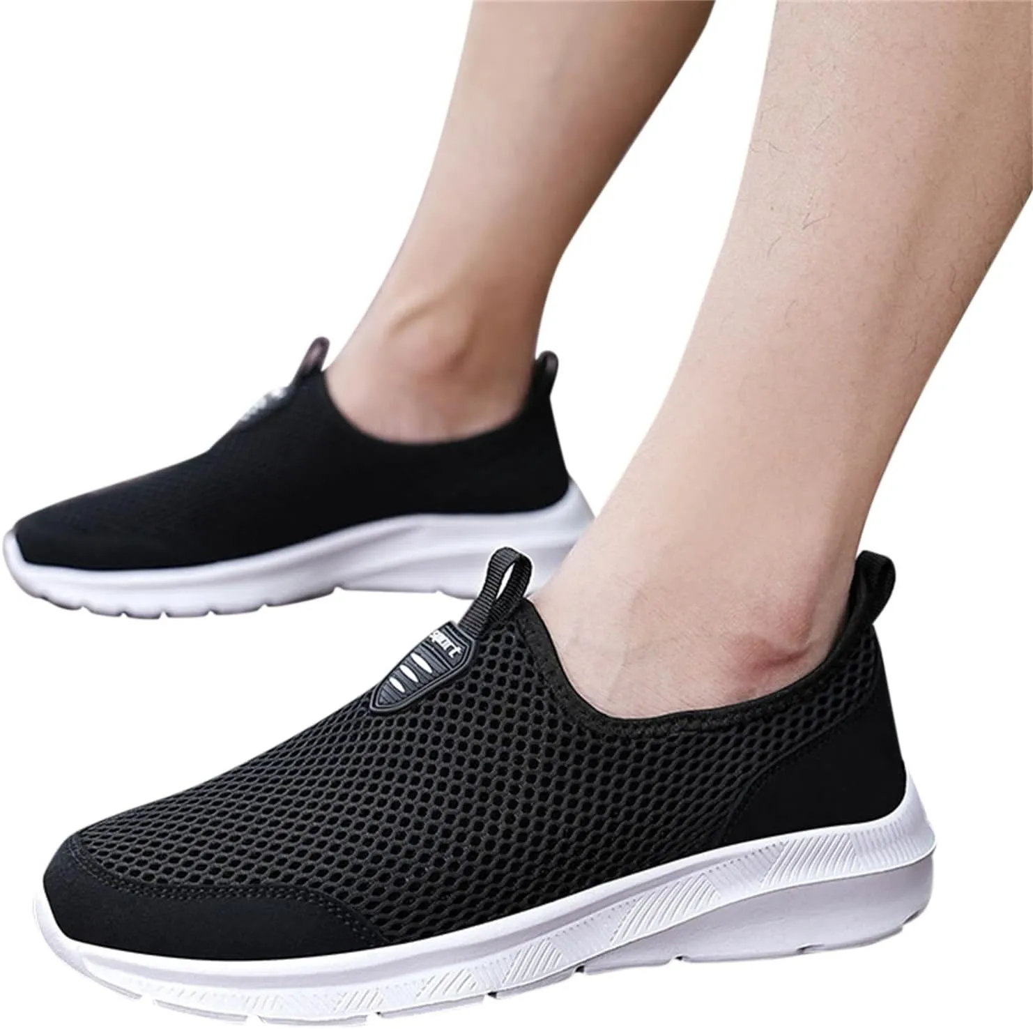 Womens Non Slip Work Shoes Slip On Water Resistant Non Slip Work Shoes Women Sports Women's Casual Shoes Dress Sneakers Black Tennis Shoe Loafers Shoe