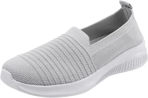 Women's Orthopedic Walking Shoes Slip On Breathable Sneakers Breathable Soft Sole Shoes 2024 New Mesh Sneakers