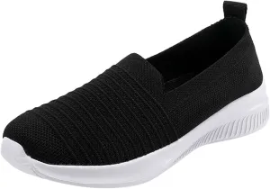 Women's Orthopedic Walking Shoes Slip On Breathable Sneakers Breathable Soft Sole Shoes 2024 New Mesh Sneakers