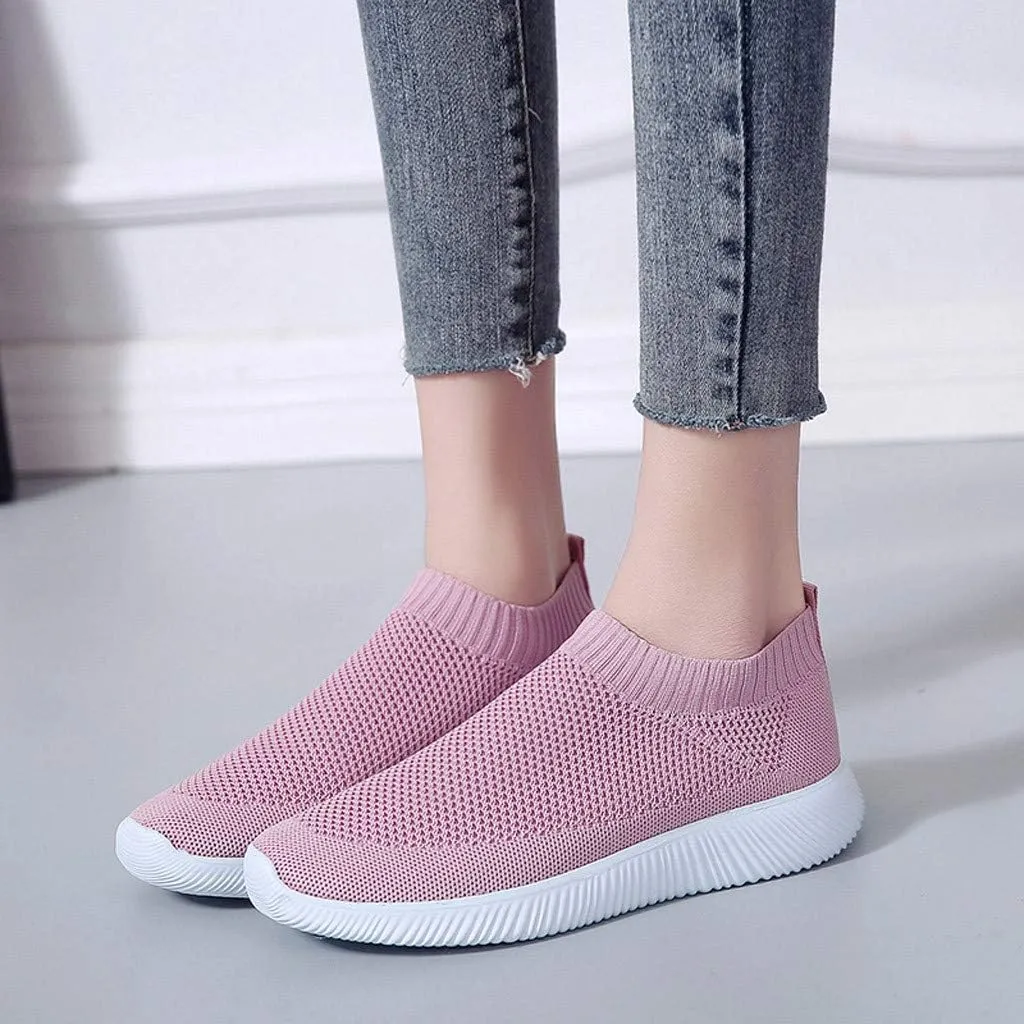 Womens Running Shoes Slip-on Walking Sneakers Slip On Shoes Women Lightweight Men's Casual Shoes Platform Sneakers Brown Tennis Shoe Loafers Shoe