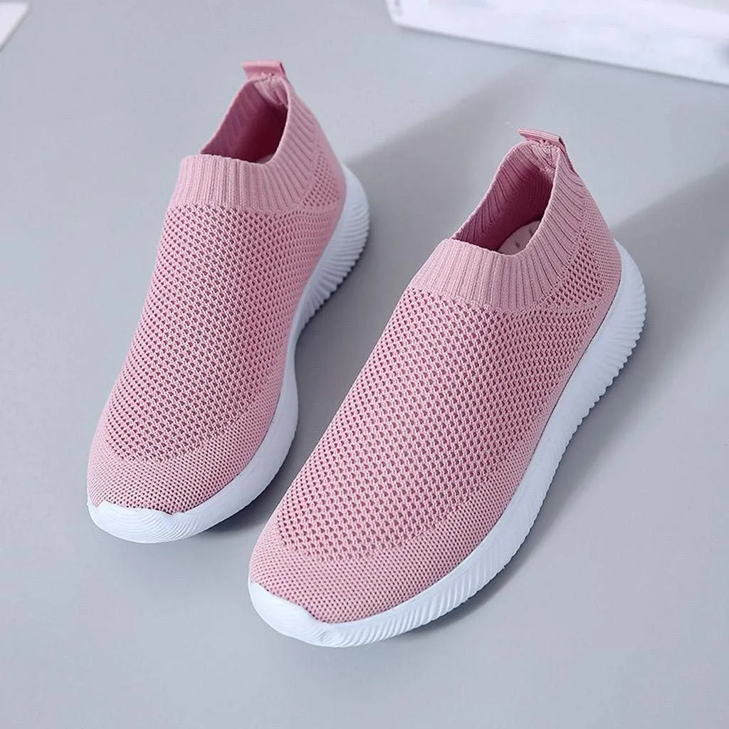 Womens Running Shoes Slip-on Walking Sneakers Slip On Shoes Women Lightweight Men's Casual Shoes Platform Sneakers Brown Tennis Shoe Loafers Shoe