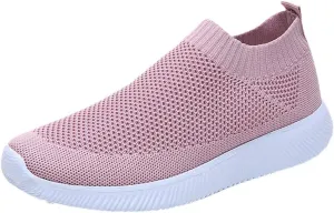 Womens Running Shoes Slip-on Walking Sneakers Slip On Shoes Women Lightweight Men's Casual Shoes Platform Sneakers Brown Tennis Shoe Loafers Shoe