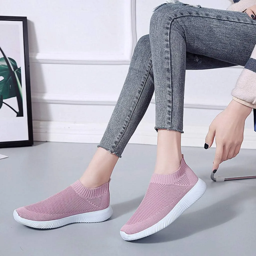 Womens Running Shoes Slip-on Walking Sneakers Slip On Shoes Women Lightweight Men's Casual Shoes Platform Sneakers Brown Tennis Shoe Loafers Shoe