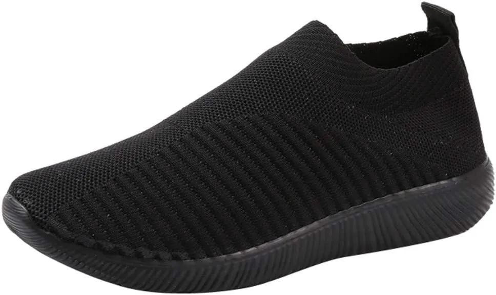 Women's Slip-on Shoes Wide Width Sneakers Hands Free Womens Tennis Shoes Cute Casual Tennis Shoes White Sneakers Slip On Tennis Shoe Loafers Dress Shoe