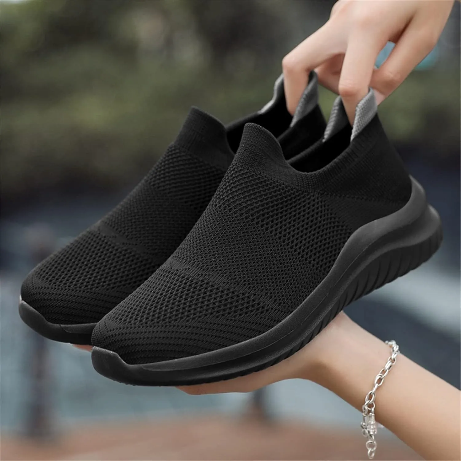 Women's Slip On Walking Shoes Running Comfortable Womens Running Shoes Sports Casual Slip On Shoes Shoes Sneakers Waterproof Tennis Shoe Cross Trainer Shoe