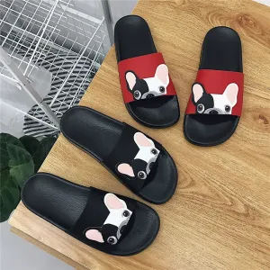 Women's Summer Casual Leather Flip Flops