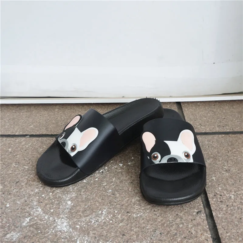 Women's Summer Casual Leather Flip Flops