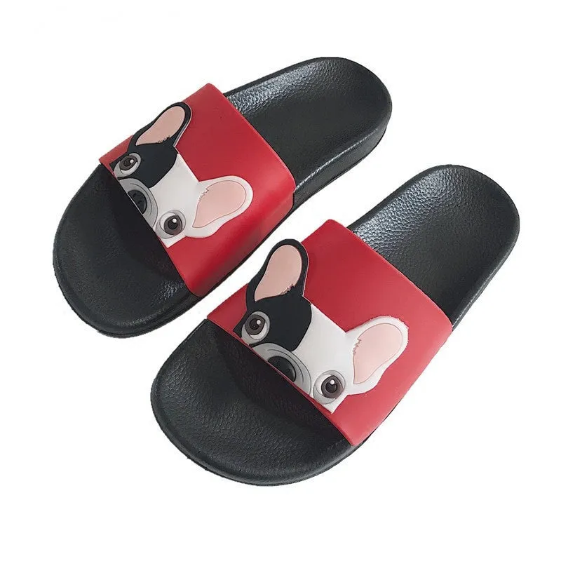 Women's Summer Casual Leather Flip Flops