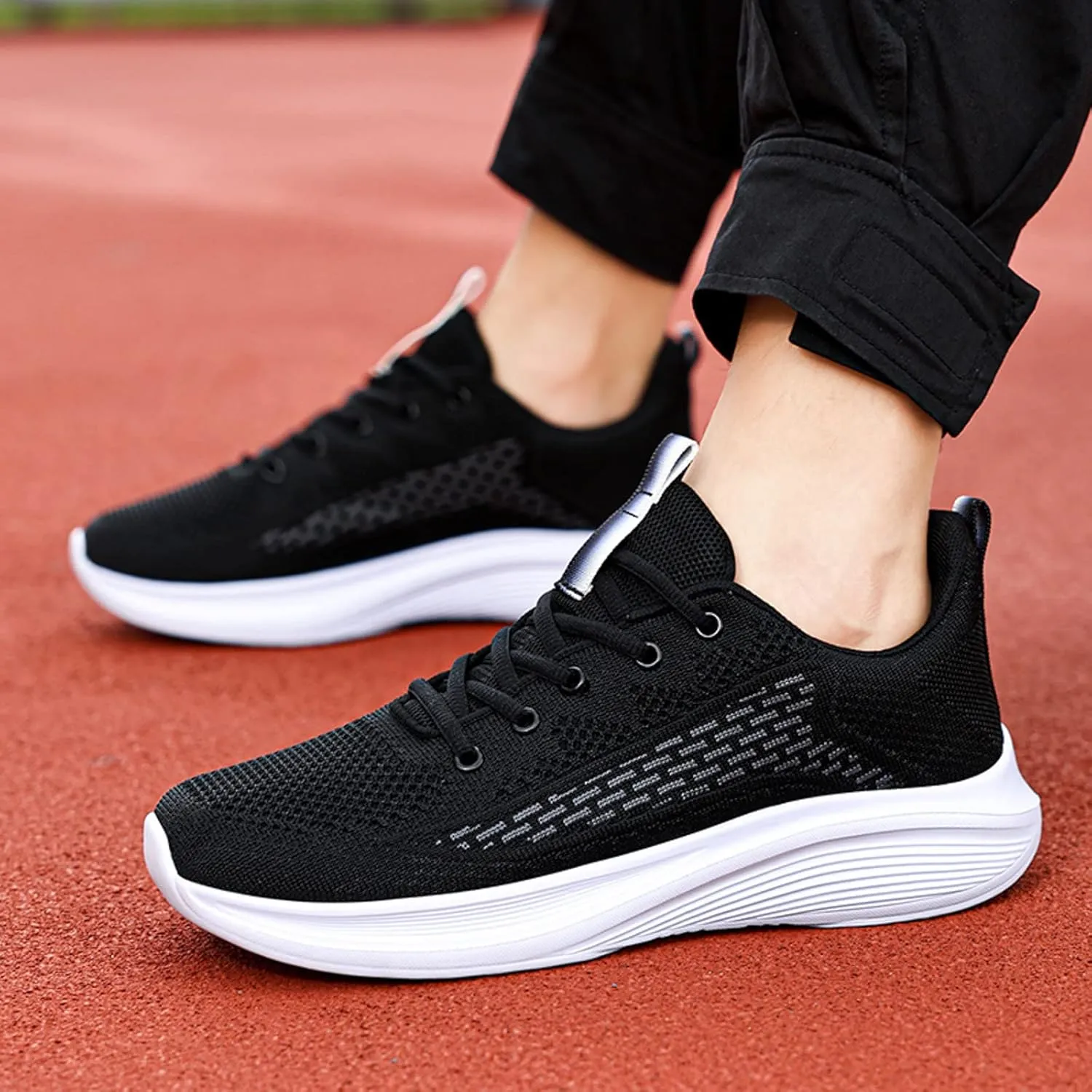 Womens Tennis Shoes Non Slip Women Sneakers Breathable Running Shoes Casual Lightweight Walking Shoes