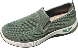 Women's Woven Orthopedic Breathable Soft Shoes Free Slip on Walking Shoes Casual Breathable Comfortable Sneaker Diabetic Foam Shoe Tennis Casual Non Slip Workout Sneakers