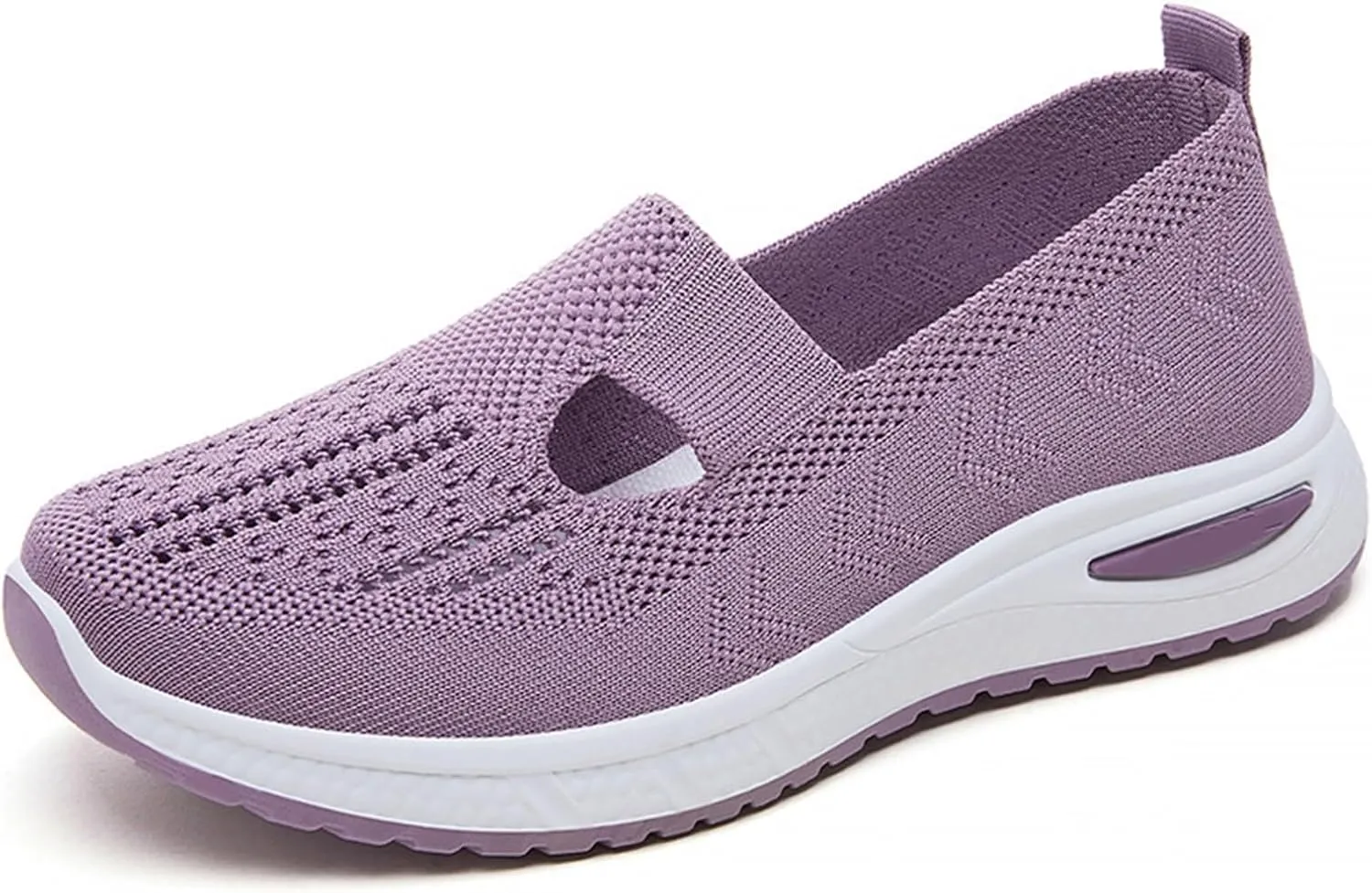 Women's Woven Orthopedic Breathable Soft Shoes Slip On Shoes Women Flat Feet Business Casual Shoes Dress Sneakers Red Tennis Shoe Loafers Casual Slip On