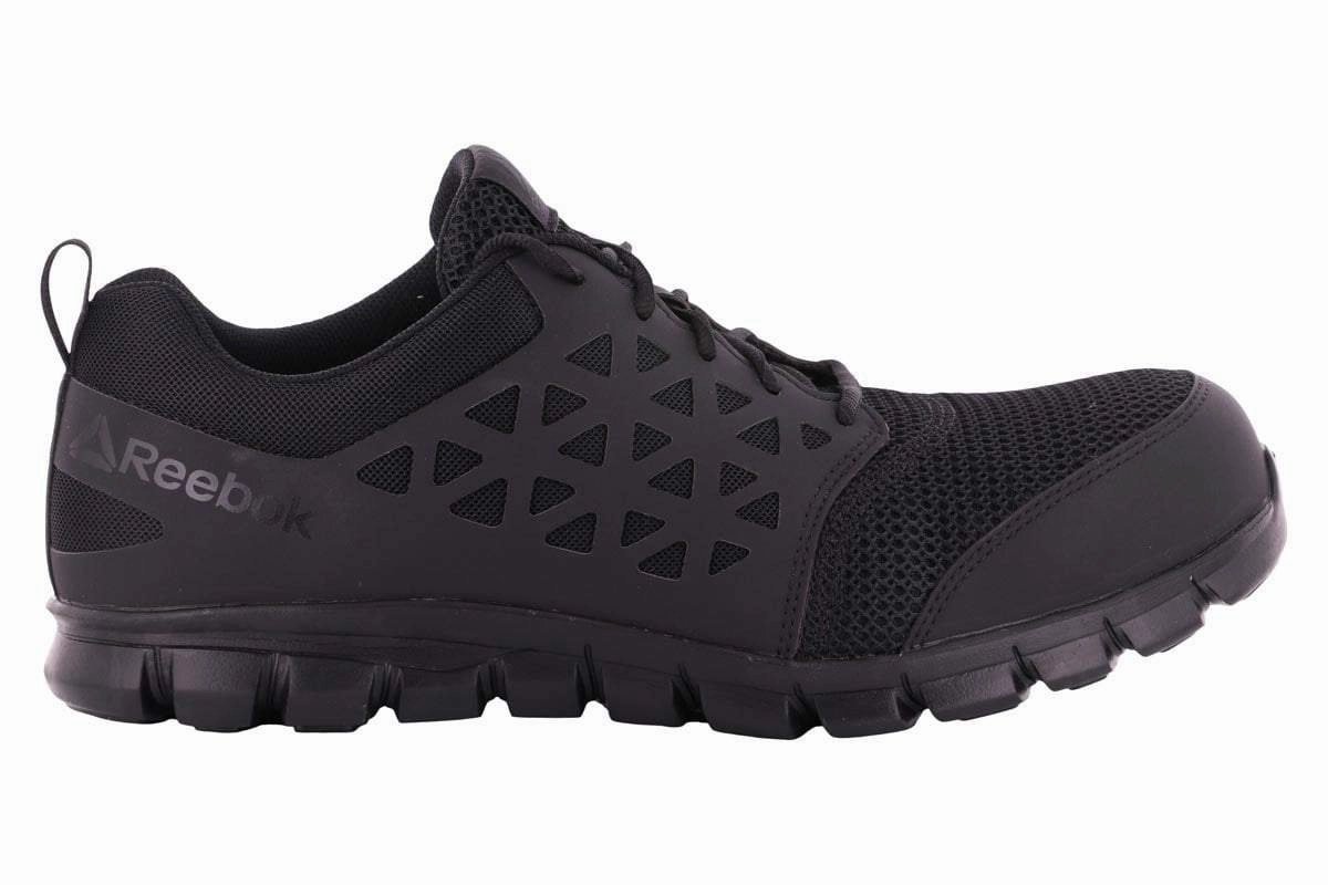 Reebok Sublite ESD Composite Toe Shoe Black Extreme Comfort